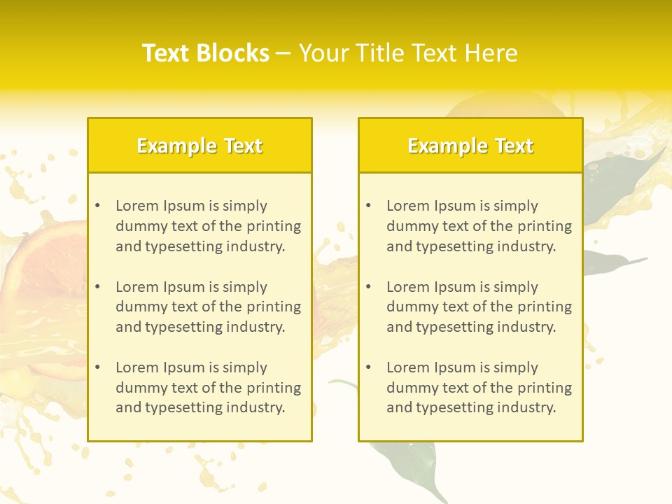 Flowing Background Spurt PowerPoint Template