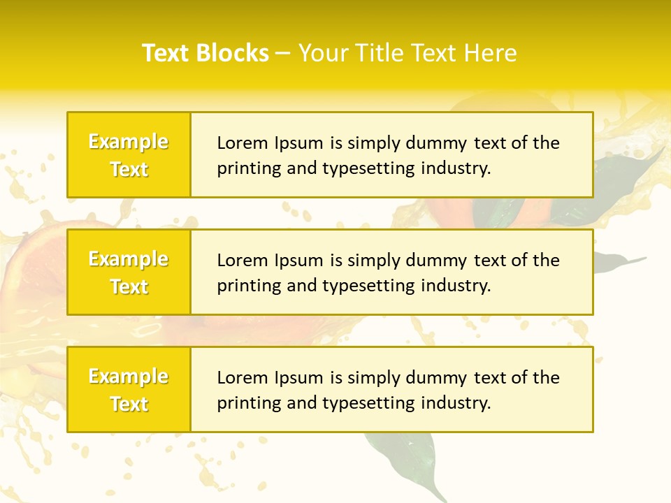 Flowing Background Spurt PowerPoint Template