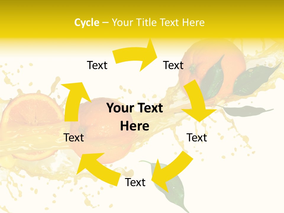 Flowing Background Spurt PowerPoint Template