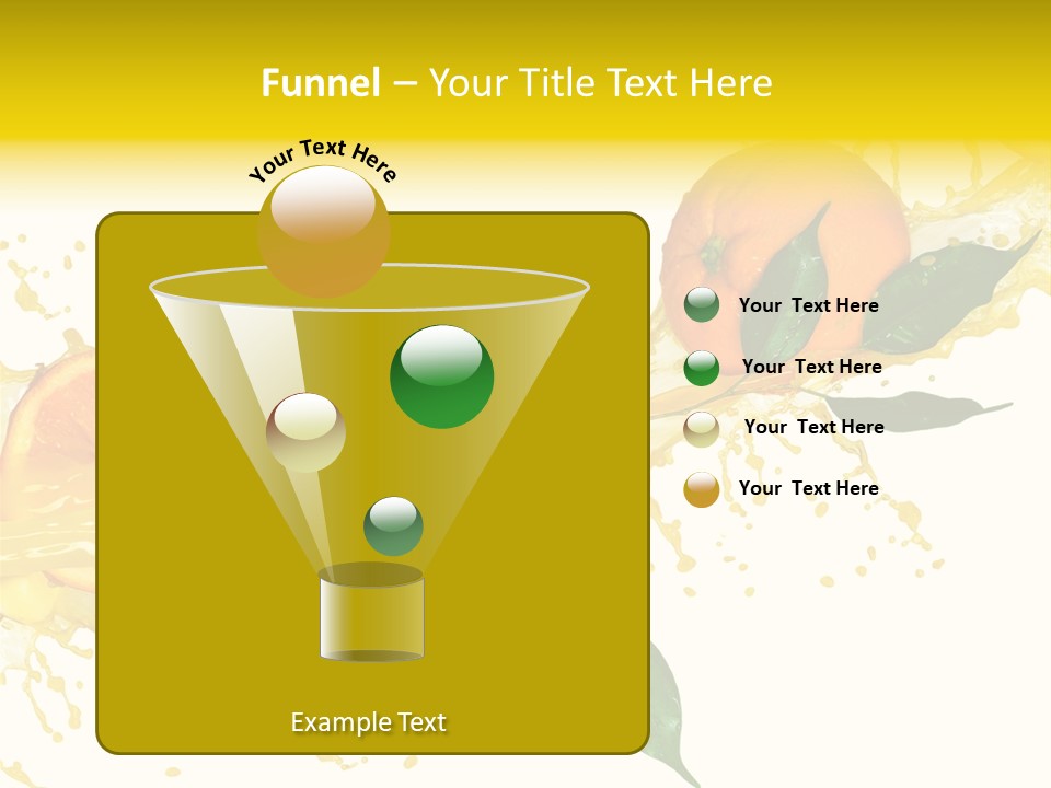 Flowing Background Spurt PowerPoint Template