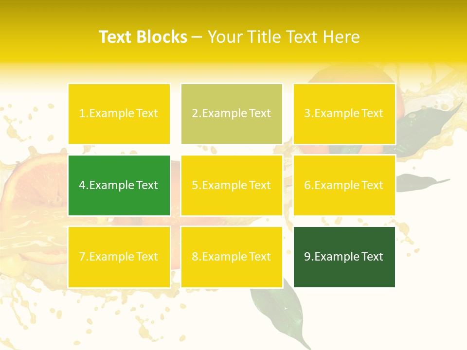 Flowing Background Spurt PowerPoint Template