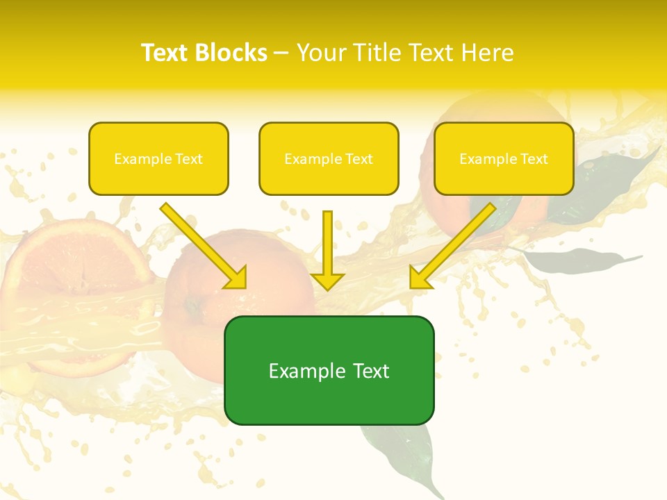 Flowing Background Spurt PowerPoint Template