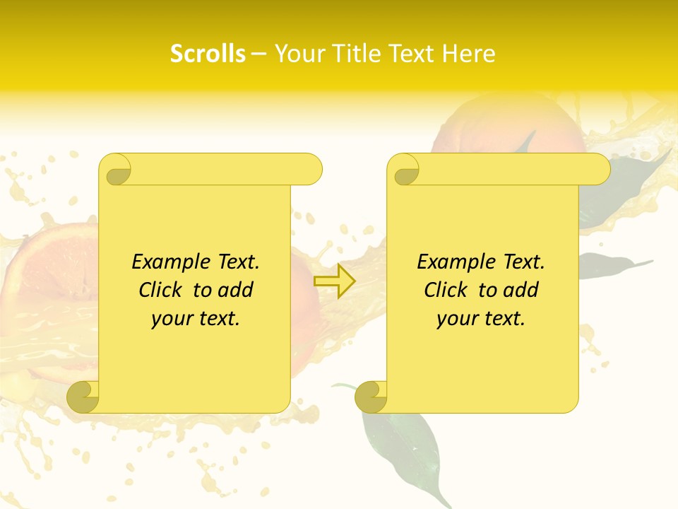Flowing Background Spurt PowerPoint Template