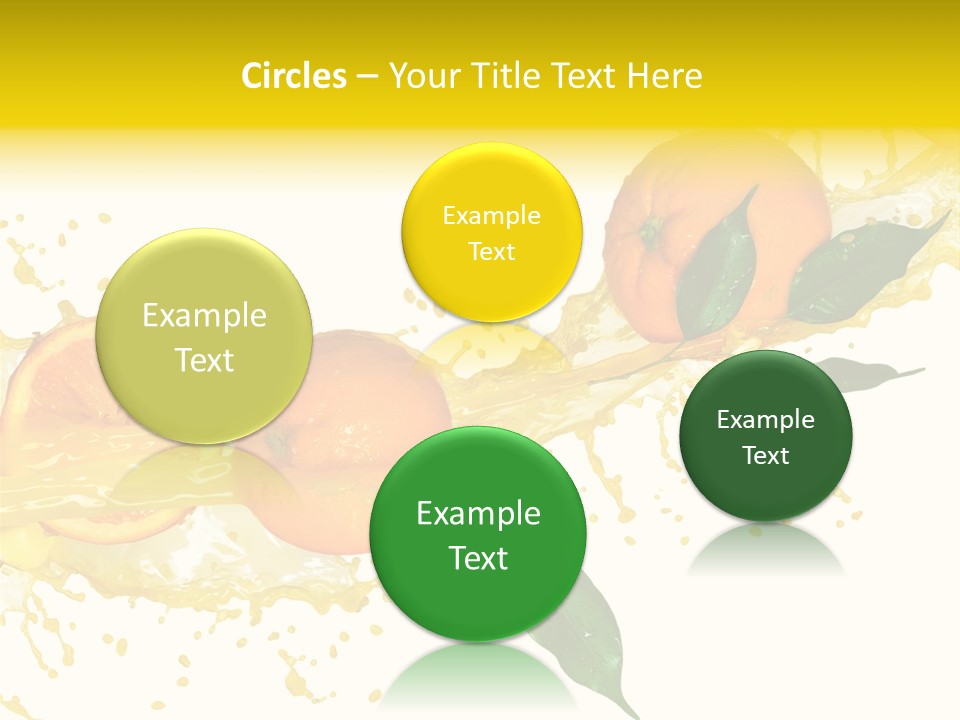 Flowing Background Spurt PowerPoint Template