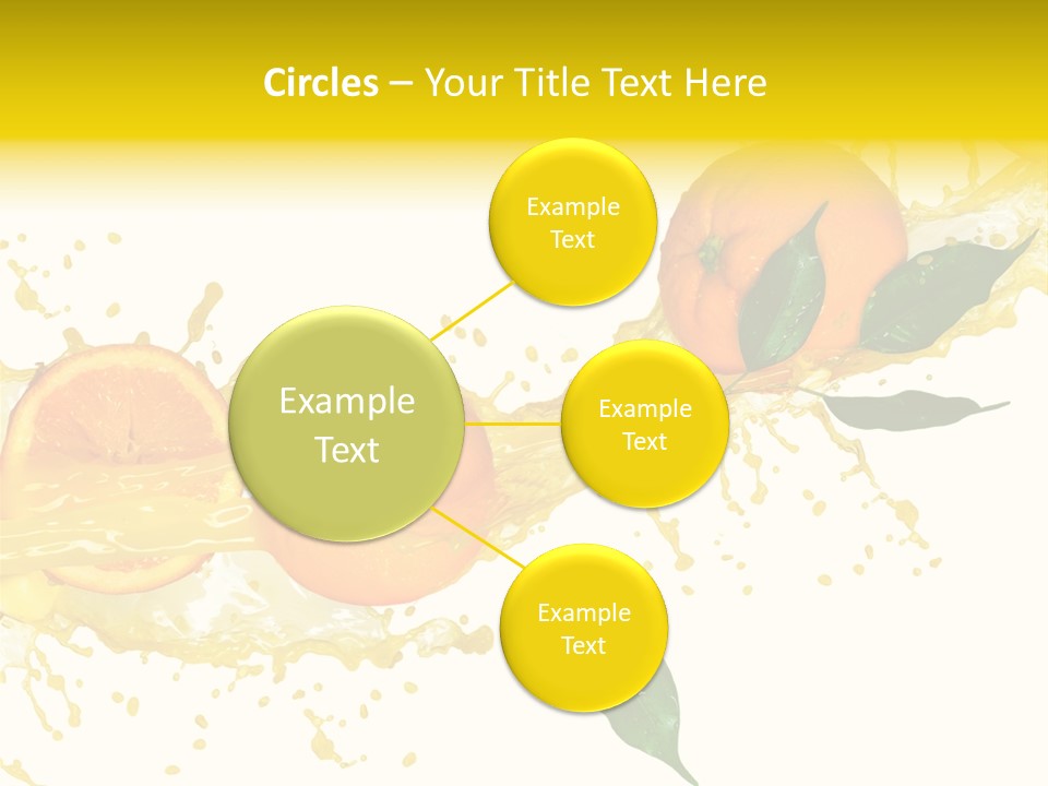 Flowing Background Spurt PowerPoint Template