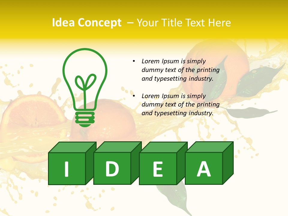 Flowing Background Spurt PowerPoint Template