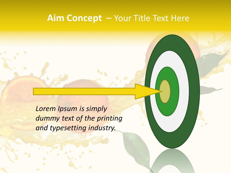 Flowing Background Spurt PowerPoint Template