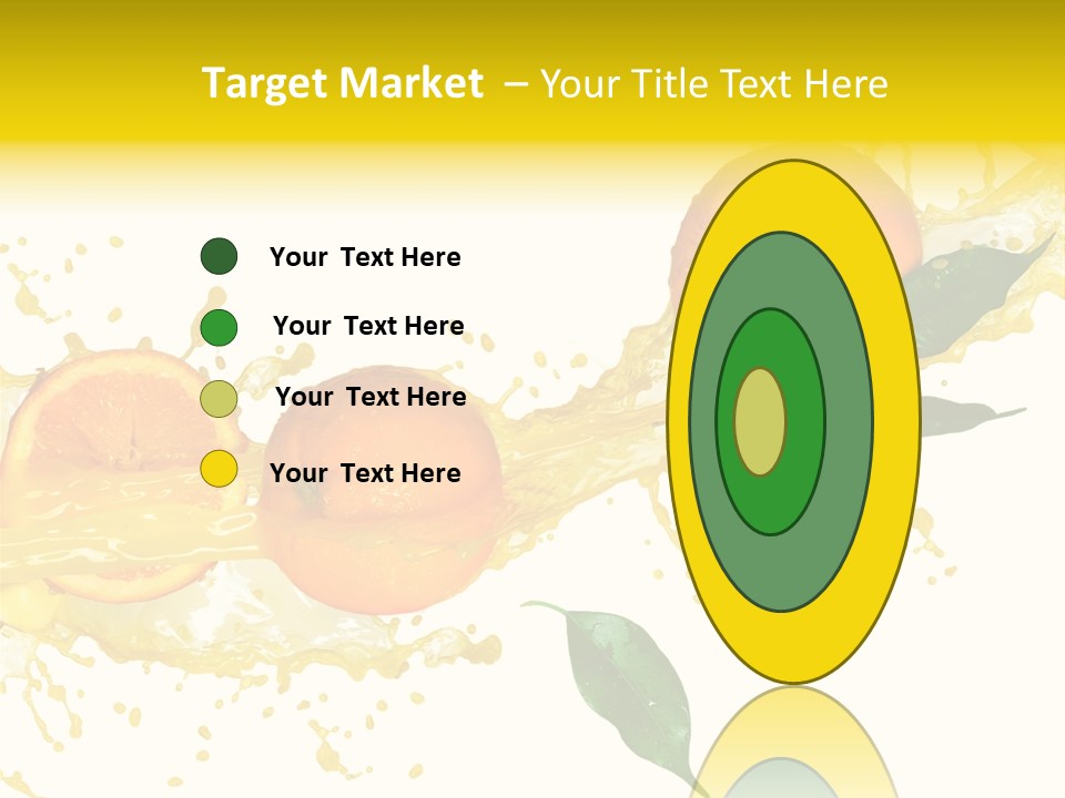 Flowing Background Spurt PowerPoint Template