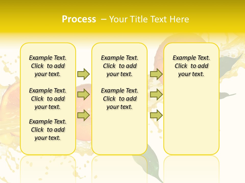 Flowing Background Spurt PowerPoint Template