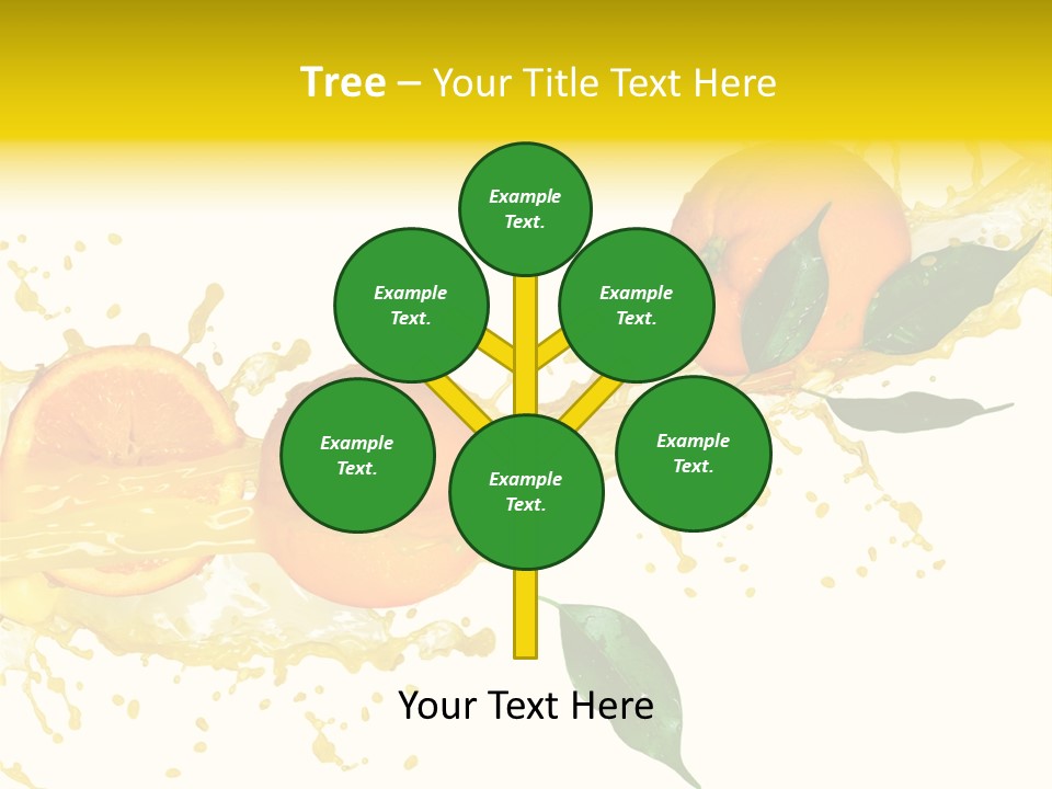 Flowing Background Spurt PowerPoint Template