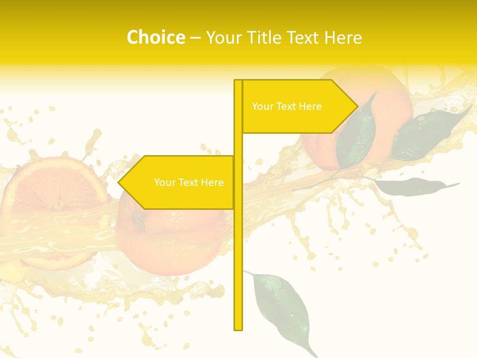 Flowing Background Spurt PowerPoint Template