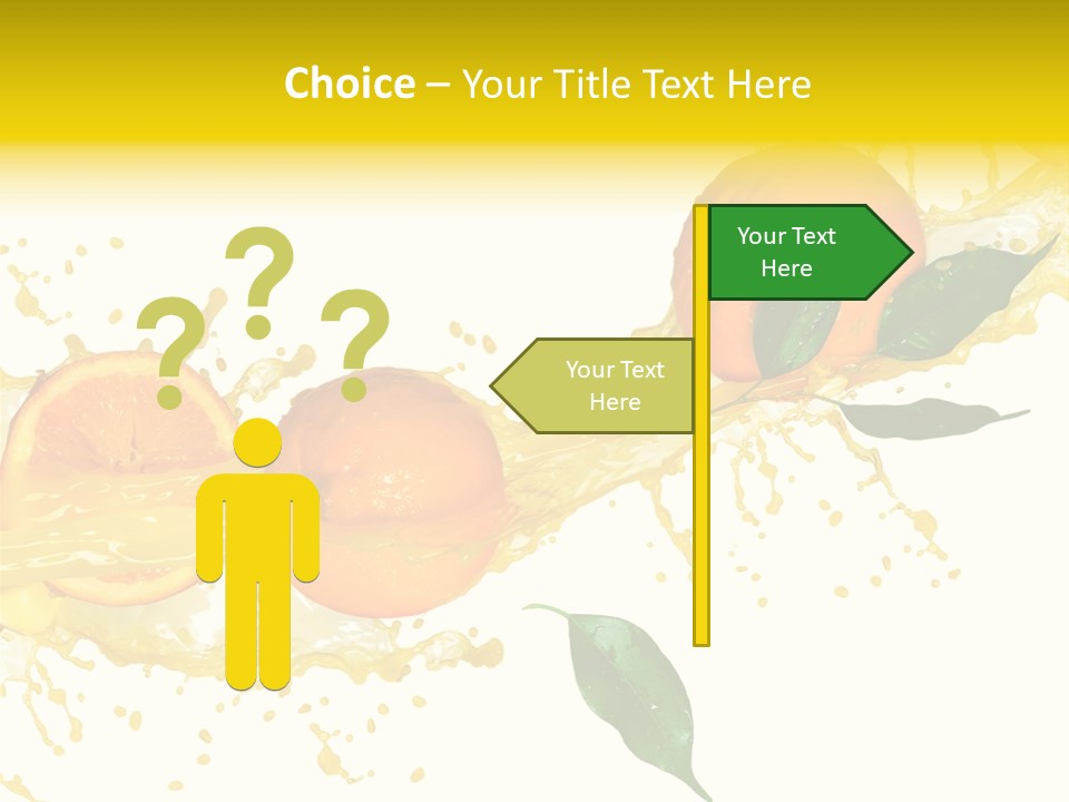 Flowing Background Spurt PowerPoint Template