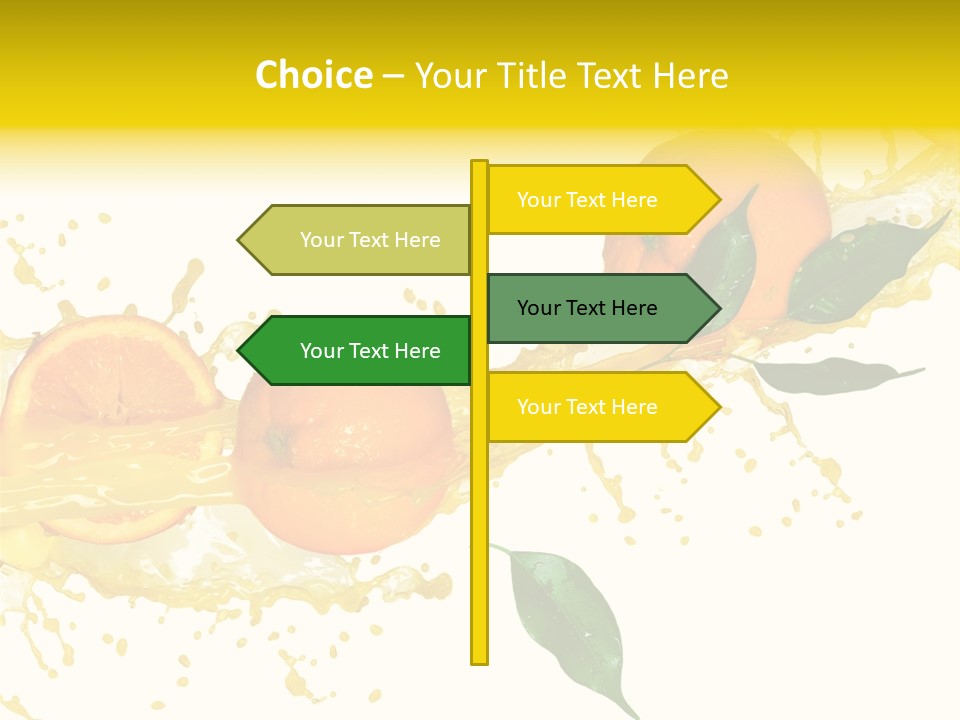 Flowing Background Spurt PowerPoint Template