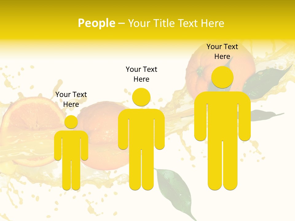 Flowing Background Spurt PowerPoint Template