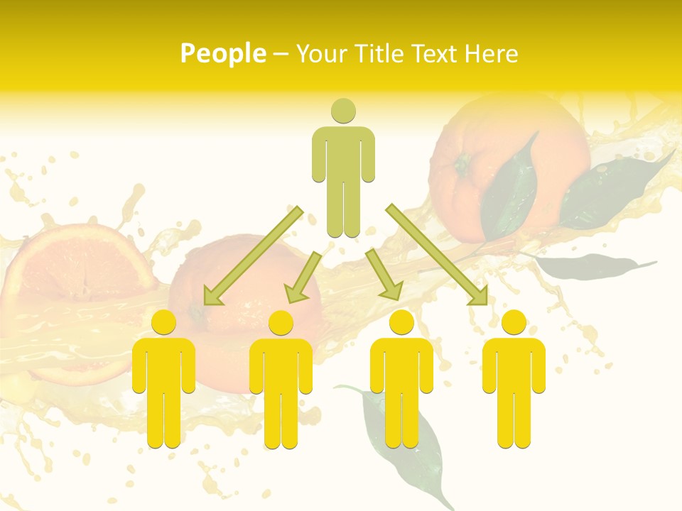 Flowing Background Spurt PowerPoint Template