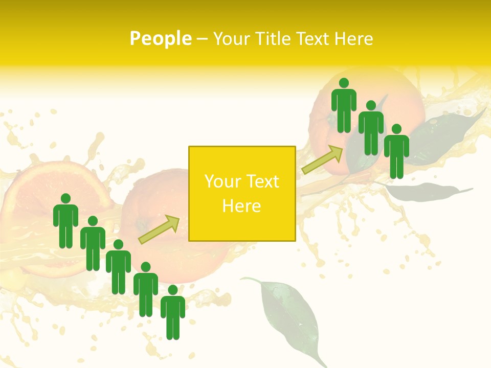 Flowing Background Spurt PowerPoint Template