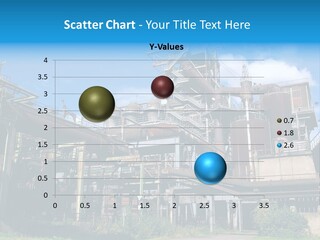 Architecture Steelwork Cloud PowerPoint Template