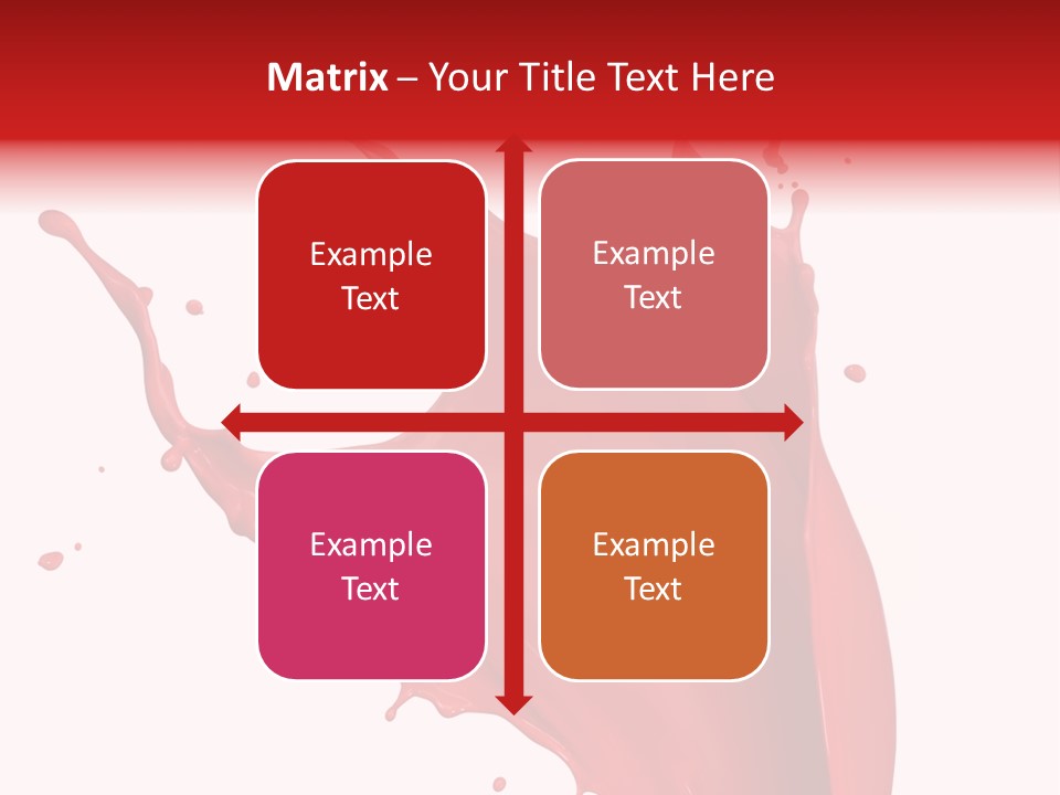 Painting Paint Drop PowerPoint Template