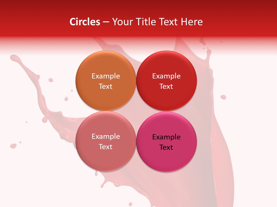 Painting Paint Drop PowerPoint Template