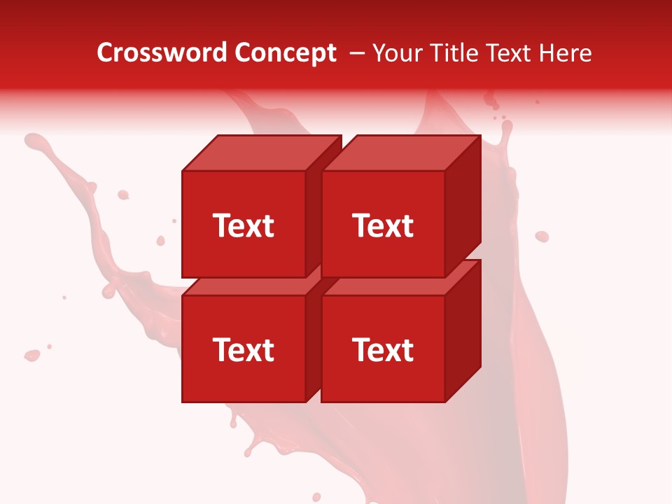 Painting Paint Drop PowerPoint Template