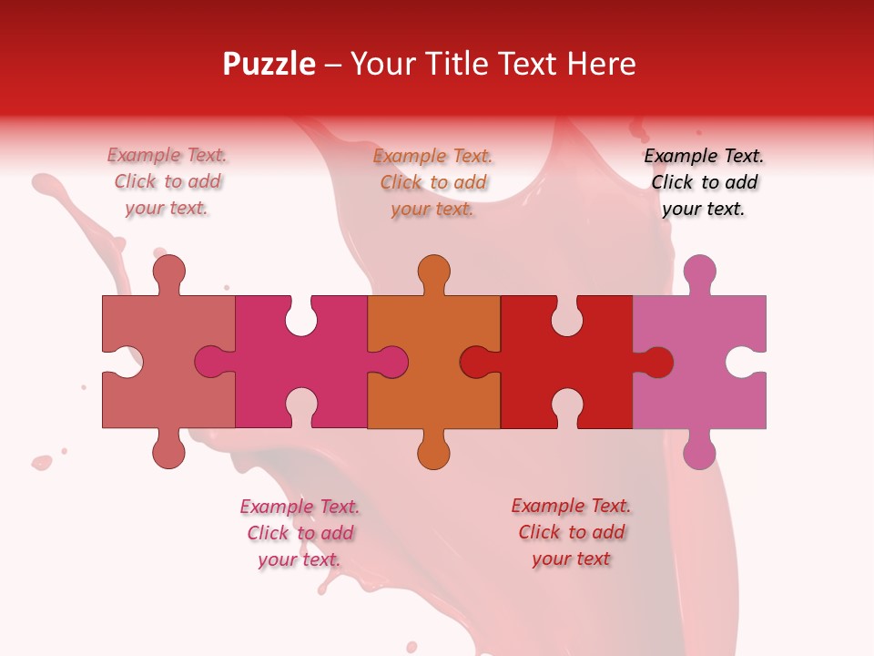 Painting Paint Drop PowerPoint Template