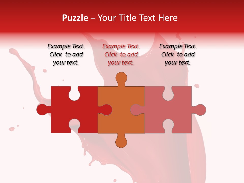 Painting Paint Drop PowerPoint Template