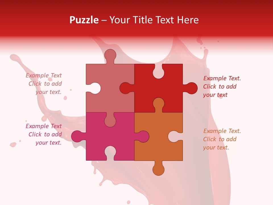 Painting Paint Drop PowerPoint Template