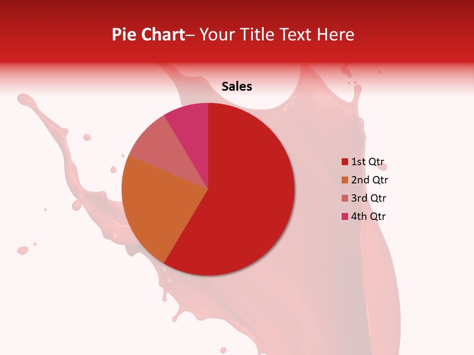 Painting Paint Drop PowerPoint Template
