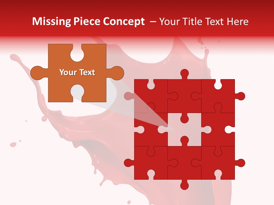 Painting Paint Drop PowerPoint Template