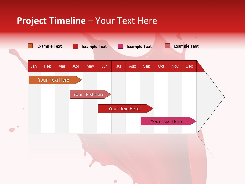 Painting Paint Drop PowerPoint Template