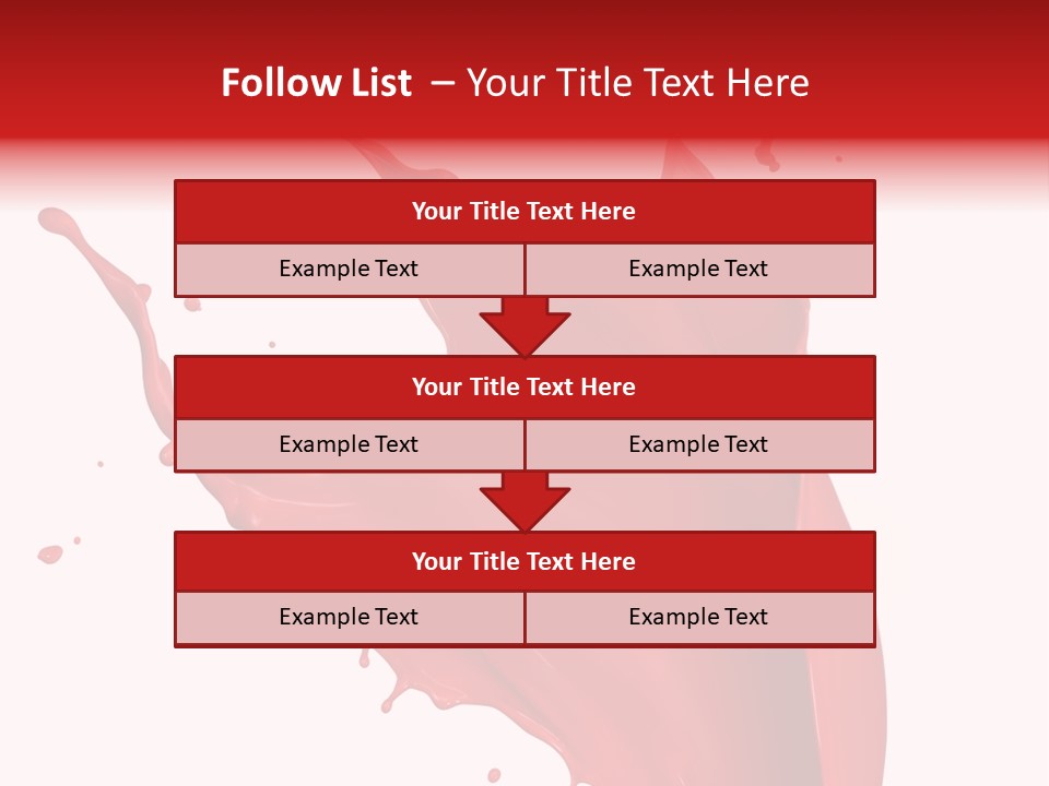 Painting Paint Drop PowerPoint Template