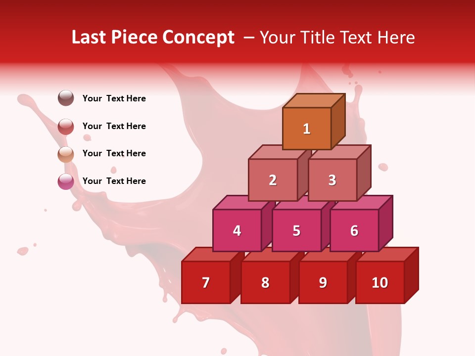 Painting Paint Drop PowerPoint Template