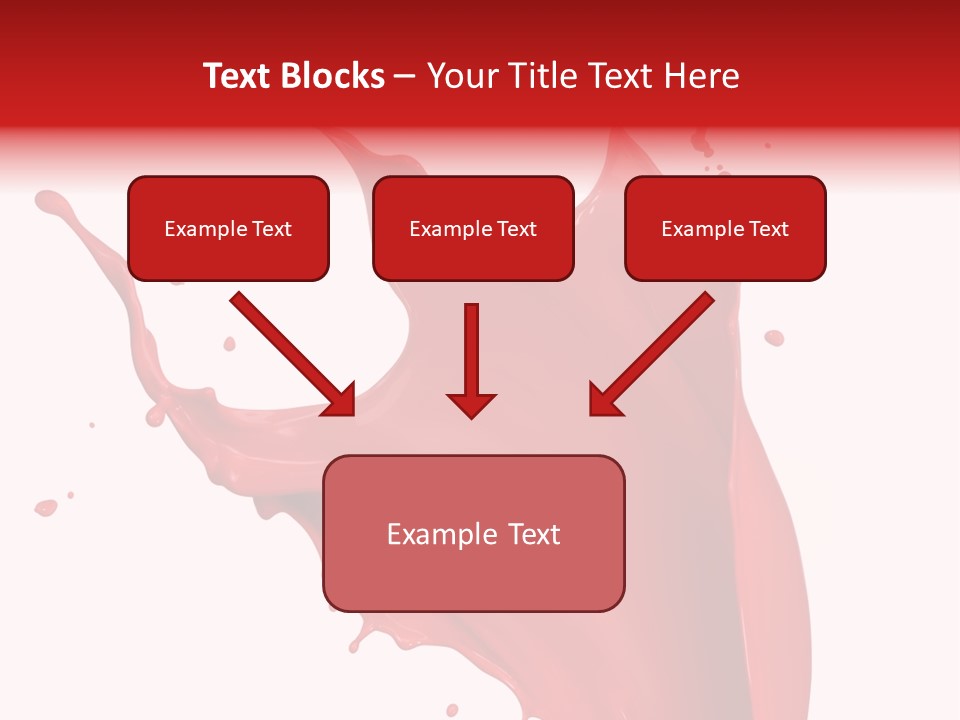 Painting Paint Drop PowerPoint Template