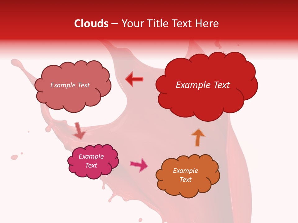 Painting Paint Drop PowerPoint Template