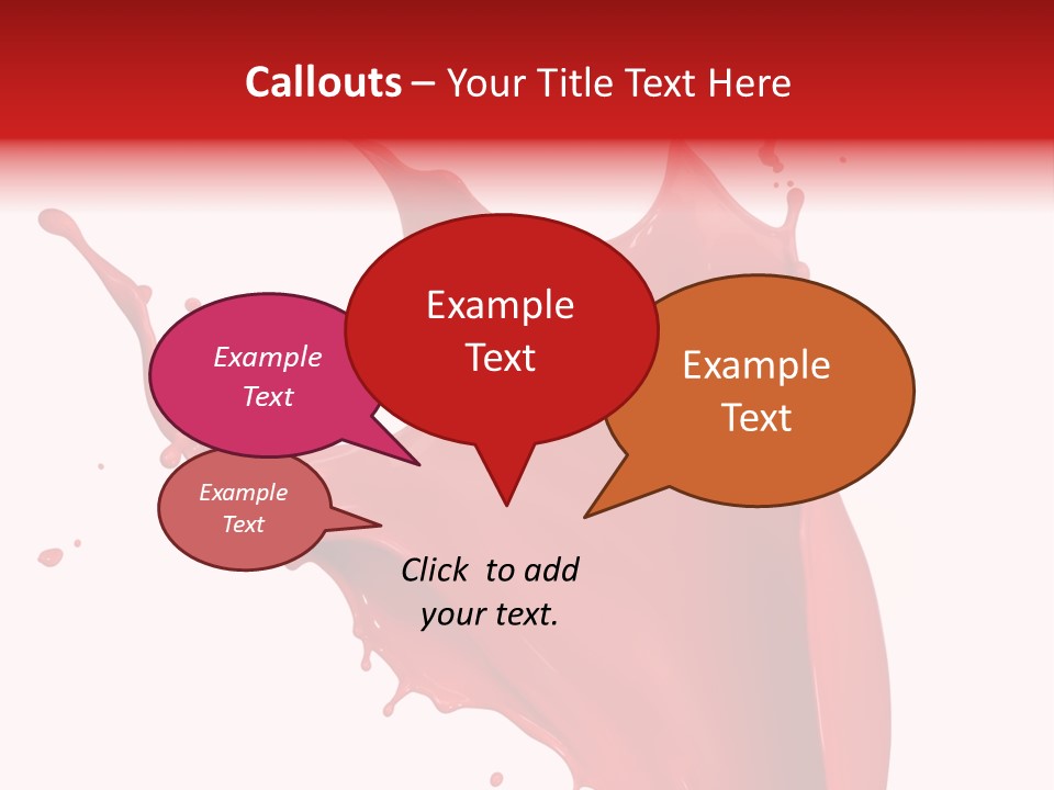 Painting Paint Drop PowerPoint Template