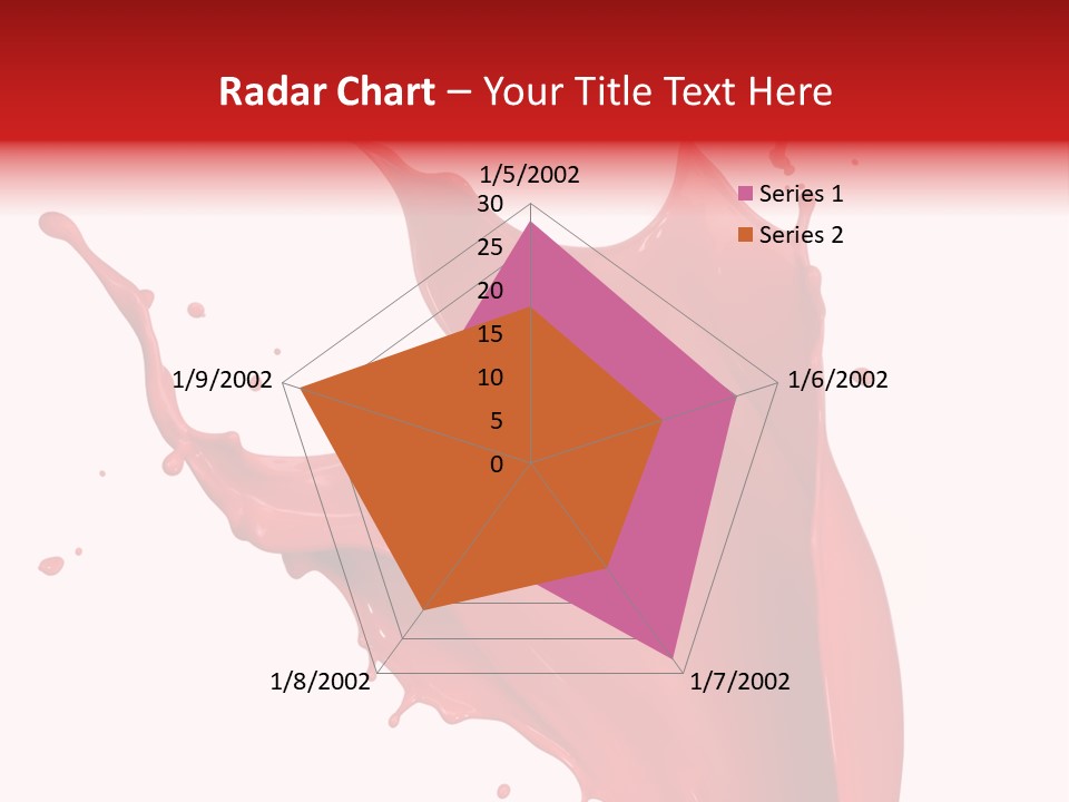 Painting Paint Drop PowerPoint Template