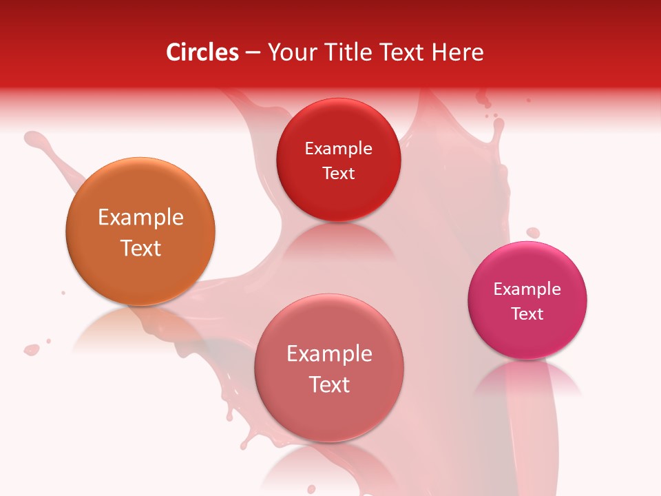 Painting Paint Drop PowerPoint Template