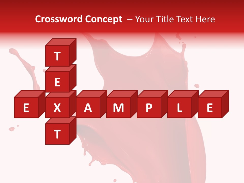 Painting Paint Drop PowerPoint Template