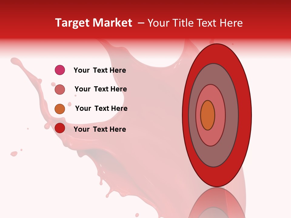 Painting Paint Drop PowerPoint Template