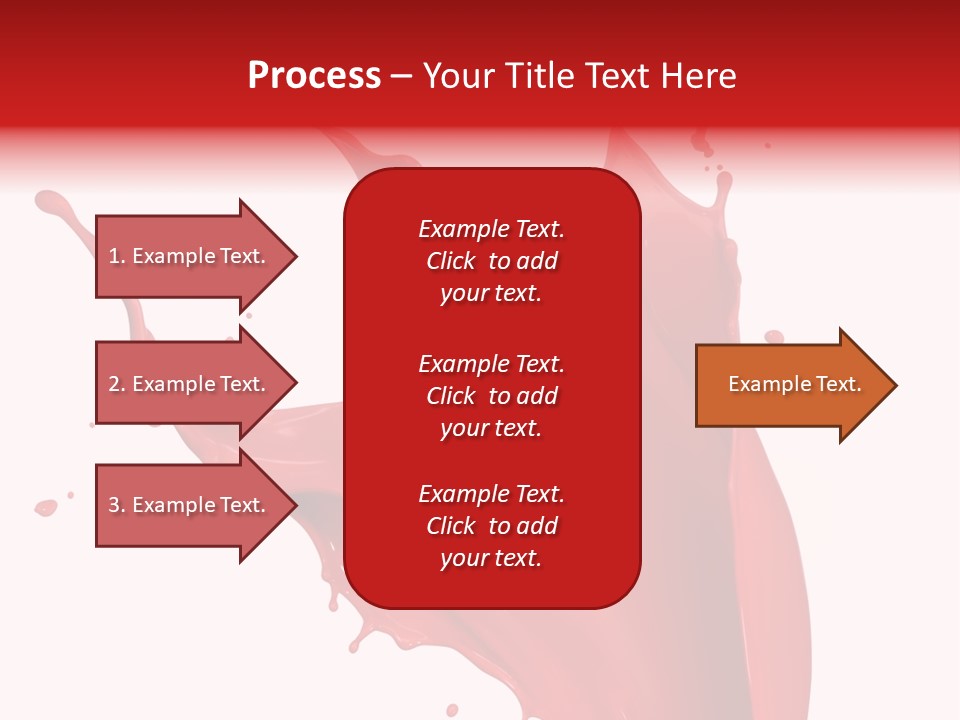 Painting Paint Drop PowerPoint Template