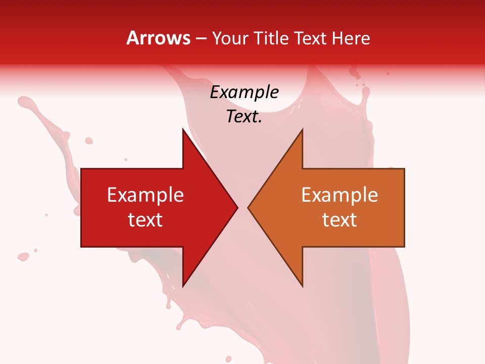 Painting Paint Drop PowerPoint Template