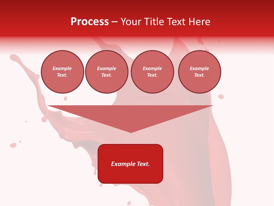 Painting Paint Drop PowerPoint Template