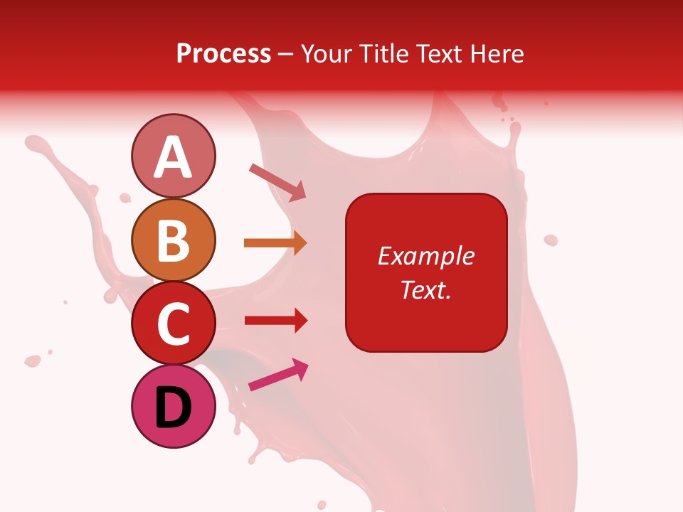 Painting Paint Drop PowerPoint Template