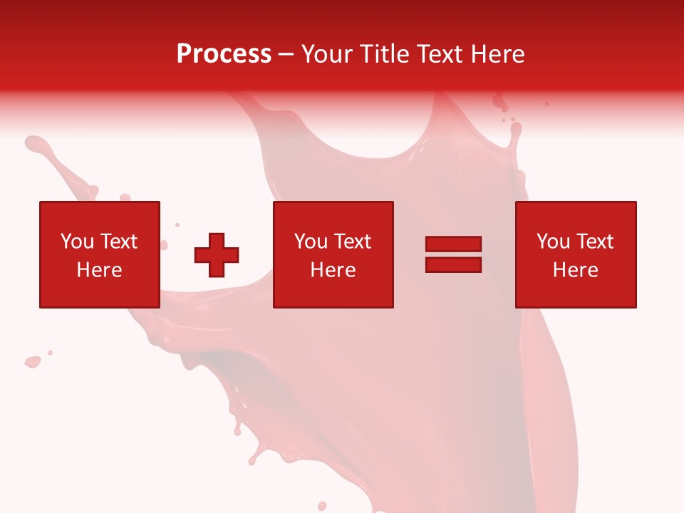 Painting Paint Drop PowerPoint Template