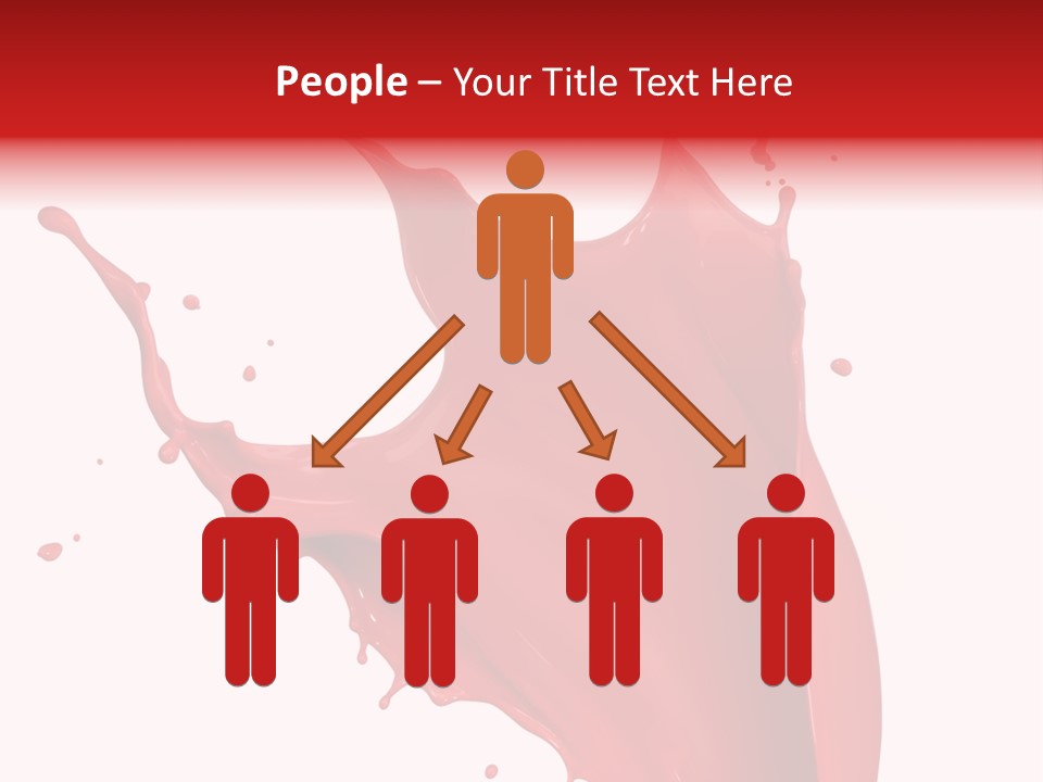 Painting Paint Drop PowerPoint Template