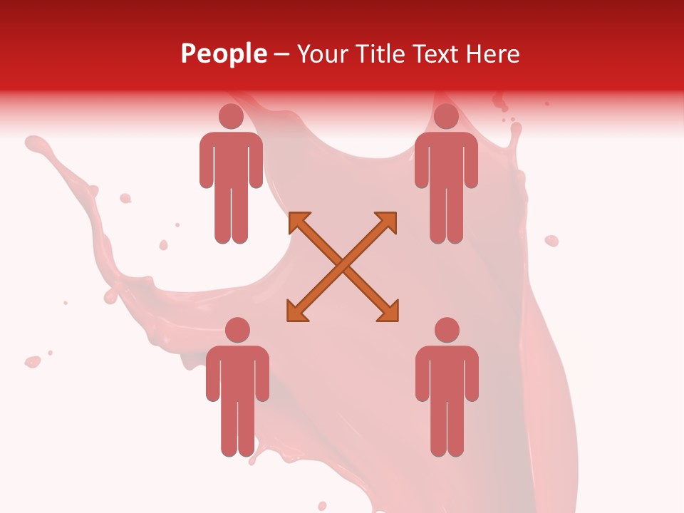 Painting Paint Drop PowerPoint Template