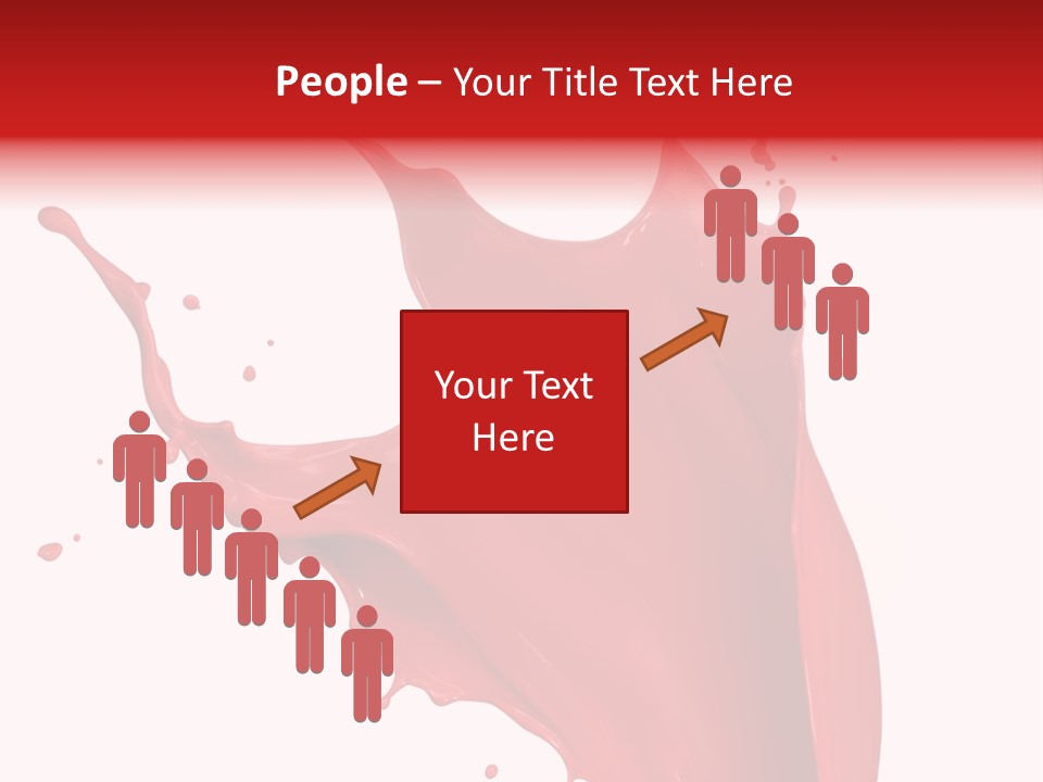 Painting Paint Drop PowerPoint Template