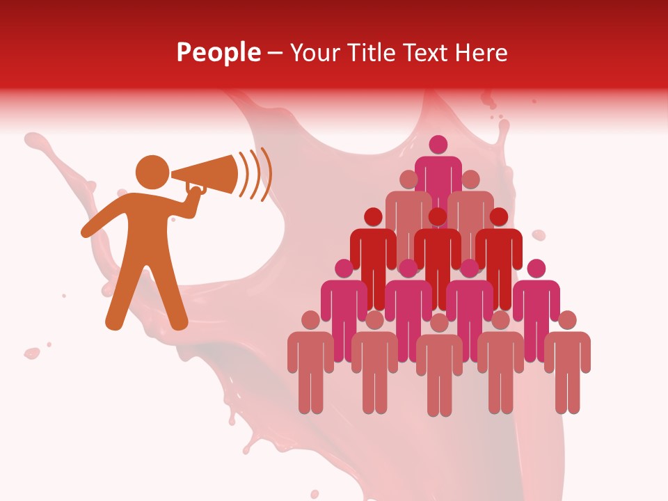 Painting Paint Drop PowerPoint Template