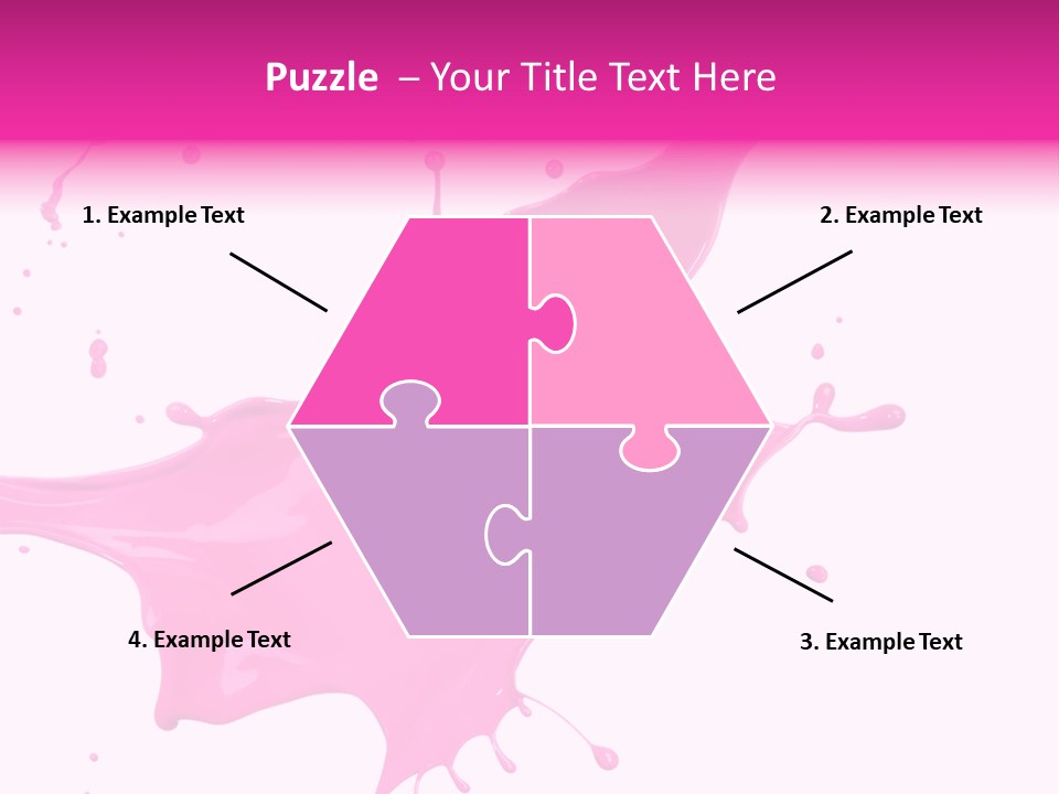 Isolated Paint Motion PowerPoint Template