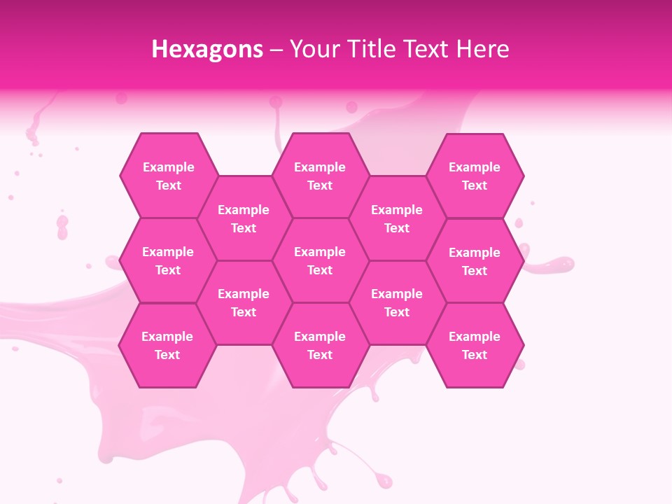 Isolated Paint Motion PowerPoint Template